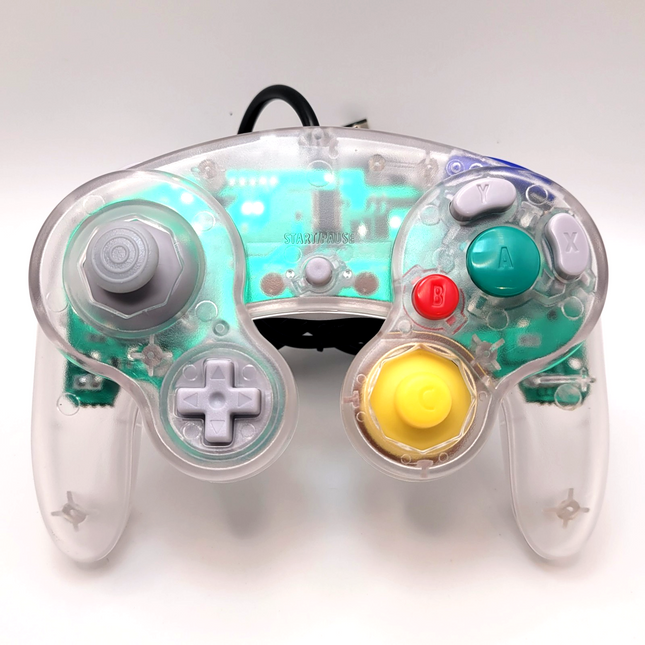 GameCube / Wii Wired Controller Clear - TeknoGame®