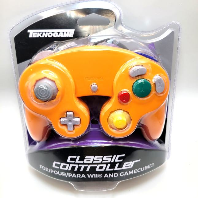 GameCube / Wii Wired Controller Spice Orange - TeknoGame®