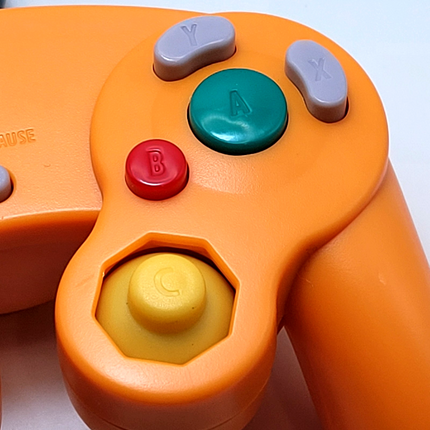 GameCube / Wii Wired Controller Spice Orange - TeknoGame®