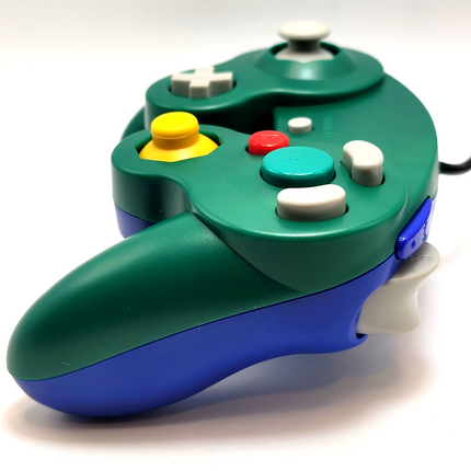 GameCube / Wii Wired Controller Green & Blue - TeknoGame®