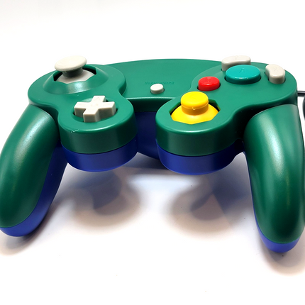 GameCube / Wii Wired Controller Green & Blue - TeknoGame®