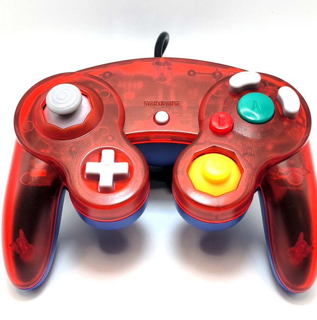 GameCube / Wii Wired Controller Red & Blue - TeknoGame®