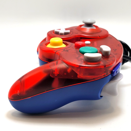 GameCube / Wii Wired Controller Red & Blue - TeknoGame®
