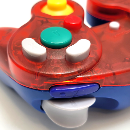 GameCube / Wii Wired Controller Red & Blue - TeknoGame®