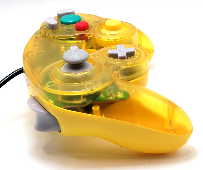 GameCube / Wii Wired Controller Yellow & Clear Yellow - TeknoGame®