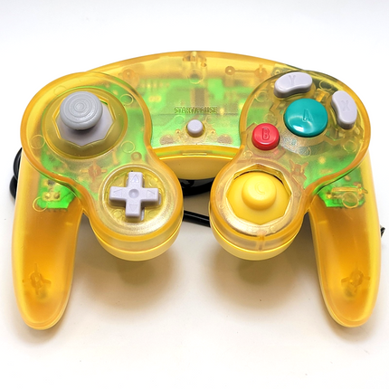 GameCube / Wii Wired Controller Yellow & Clear Yellow - TeknoGame®