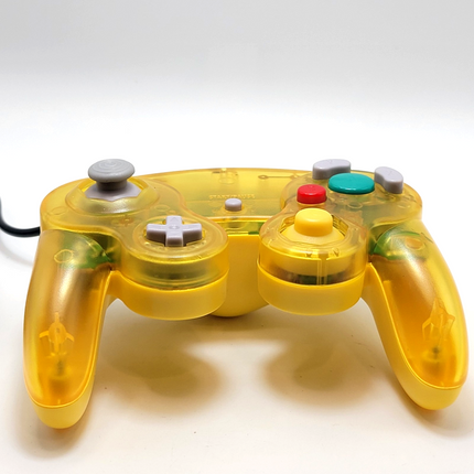 GameCube / Wii Wired Controller Yellow & Clear Yellow - TeknoGame®