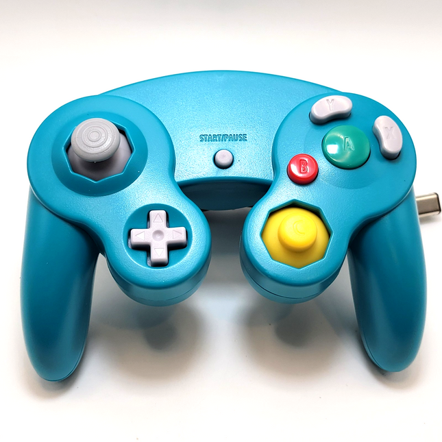GameCube / Wii Wired Controller Ocean Blue - TeknoGame®
