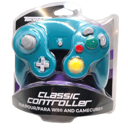 GameCube / Wii Wired Controller Ocean Blue - TeknoGame®