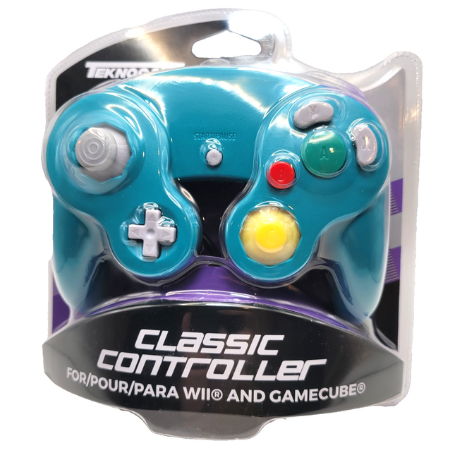 GameCube / Wii Wired Controller Ocean Blue - TeknoGame®