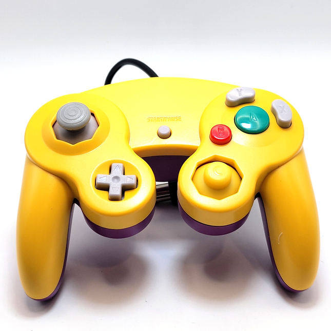 GameCube / Wii Wired Controller Yellow & Purple - TeknoGame®