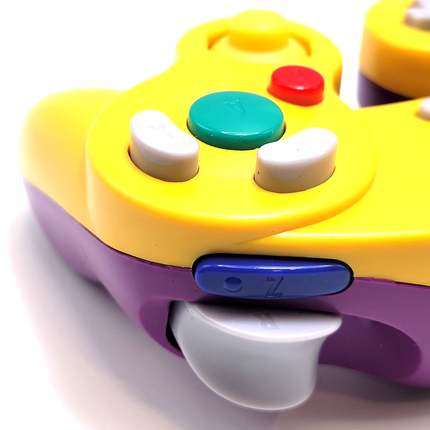 GameCube / Wii Wired Controller Yellow & Purple - TeknoGame®