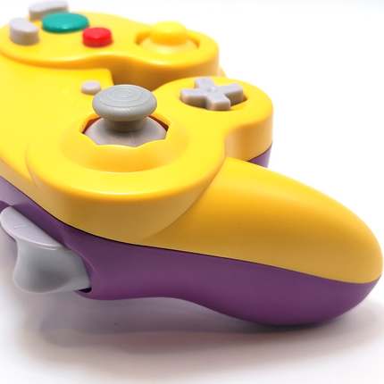GameCube / Wii Wired Controller Yellow & Purple - TeknoGame®