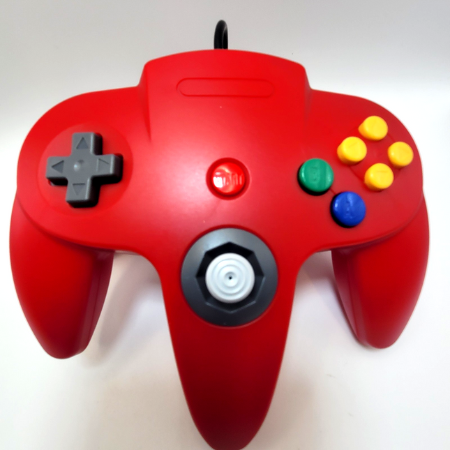 Nintendo 64 Wired Controller Red - TeknoGame®