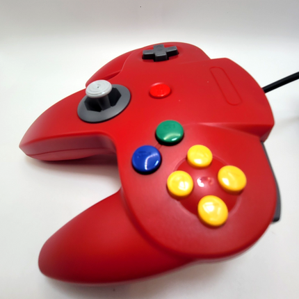 Nintendo 64 Wired Controller Red - TeknoGame®