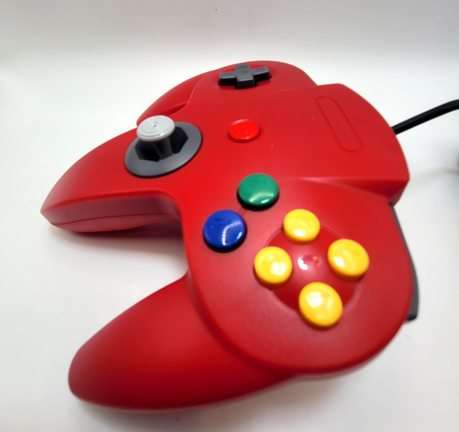 Nintendo 64 Wired Controller Red - TeknoGame®
