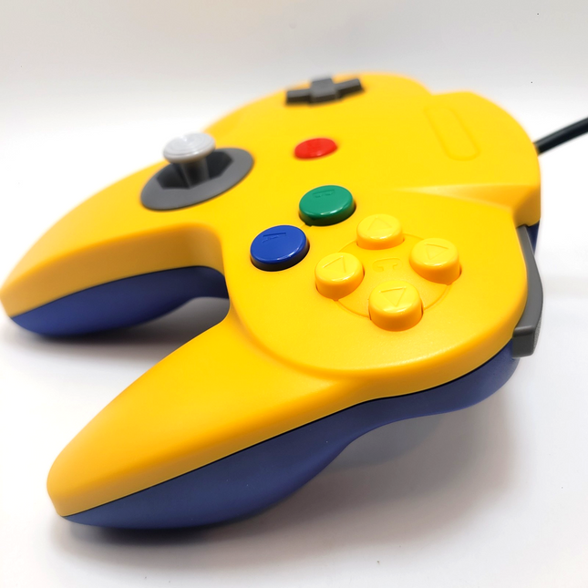 Nintendo 64 Wired Controller Yellow & Blue - TeknoGame®