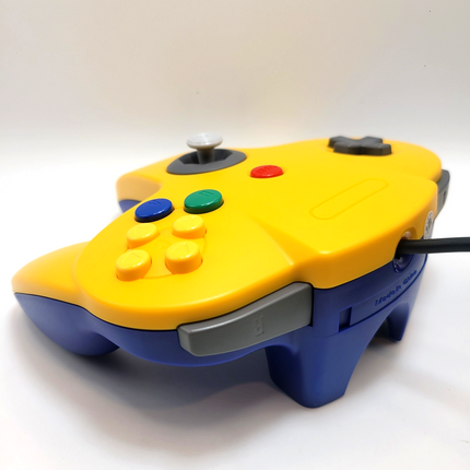 Nintendo 64 Wired Controller Yellow & Blue - TeknoGame®