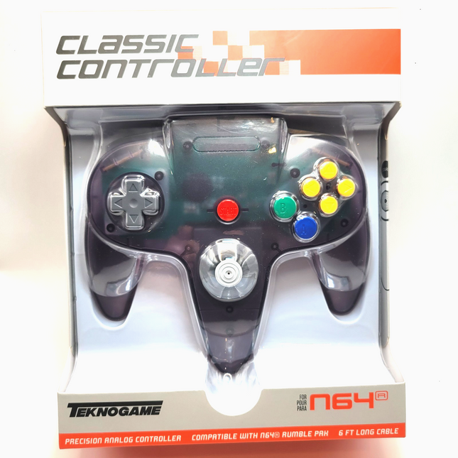 Nintendo 64 Wired Controller Atomic Purple - TeknoGame®