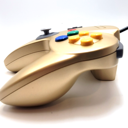 Nintendo 64 Wired Controller Gold - TeknoGame®