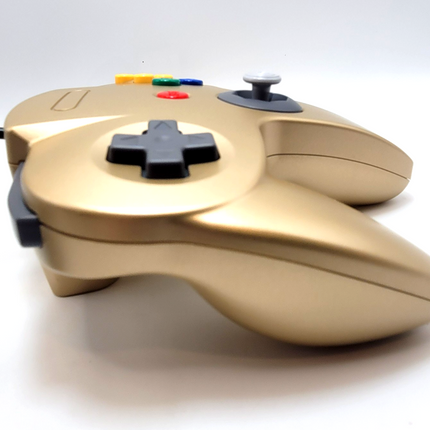 Nintendo 64 Wired Controller Gold - TeknoGame®