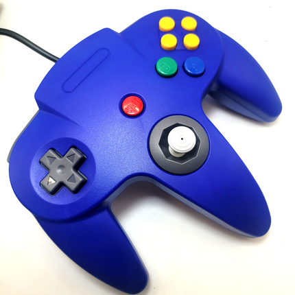 Nintendo 64 Wired Controller Blue - TeknoGame®