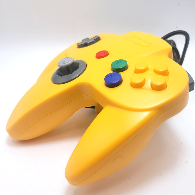 Nintendo 64 Wired Controller Yellow - TeknoGame®