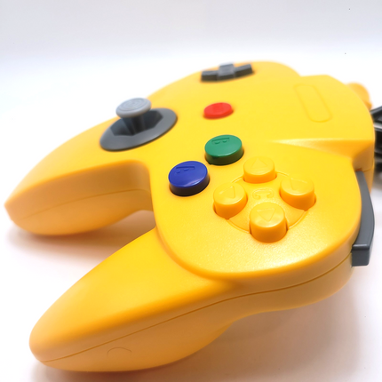 Nintendo 64 Wired Controller Yellow - TeknoGame®