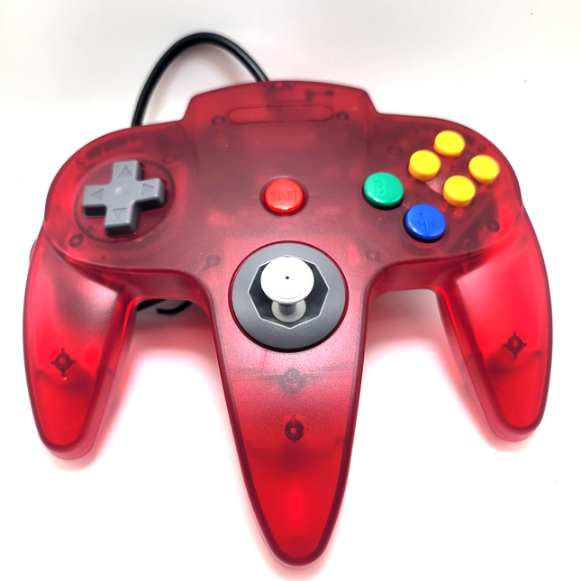Nintendo 64 Wired Controller Watermelon Red - TeknoGame®