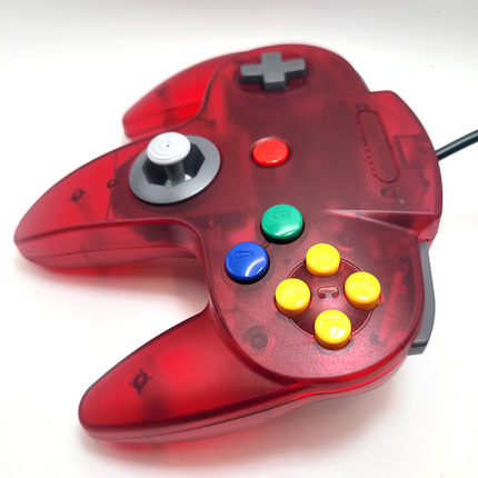 Nintendo 64 Wired Controller Watermelon Red - TeknoGame®