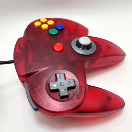 Nintendo 64 Wired Controller Watermelon Red - TeknoGame®