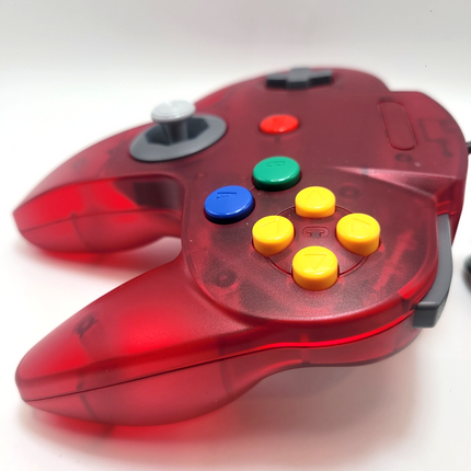 Nintendo 64 Wired Controller Watermelon Red - TeknoGame®