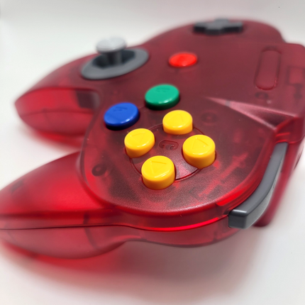 Nintendo 64 Wired Controller Watermelon Red - TeknoGame®