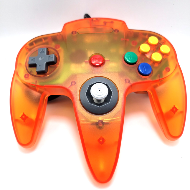 Nintendo 64 Wired Controller Fire Orange - TeknoGame®