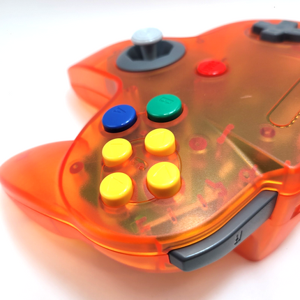 Nintendo 64 Wired Controller Fire Orange - TeknoGame®