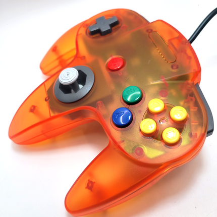Nintendo 64 Wired Controller Fire Orange - TeknoGame®