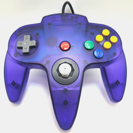 Nintendo 64 Wired Controller Grape Purple - TeknoGame®