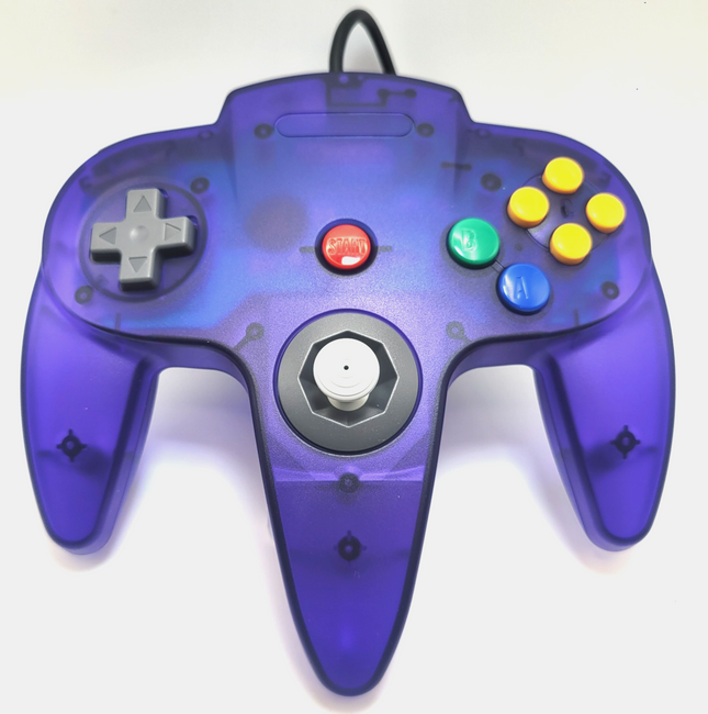Nintendo 64 Wired Controller Grape Purple - TeknoGame®