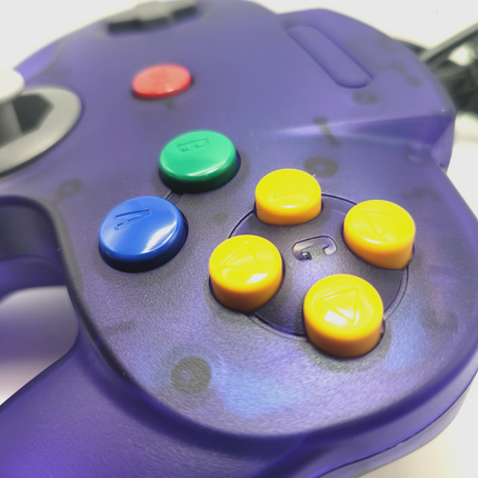 Nintendo 64 Wired Controller Grape Purple - TeknoGame®