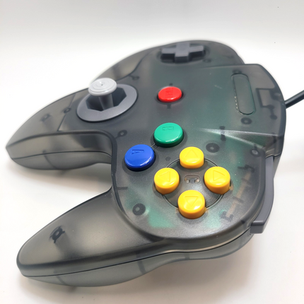 Nintendo 64 Wired Controller Smoke Black - TeknoGame®
