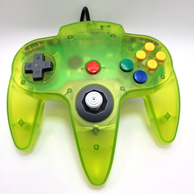Nintendo 64 Wired Controller Extreme Green - TeknoGame®
