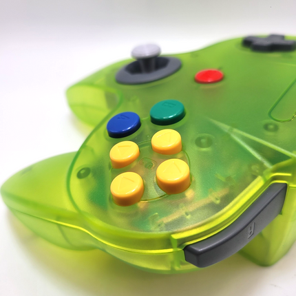 Nintendo 64 Wired Controller Extreme Green - TeknoGame®