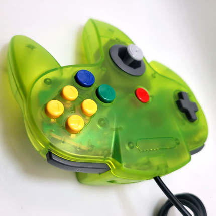 Nintendo 64 Wired Controller Extreme Green - TeknoGame®