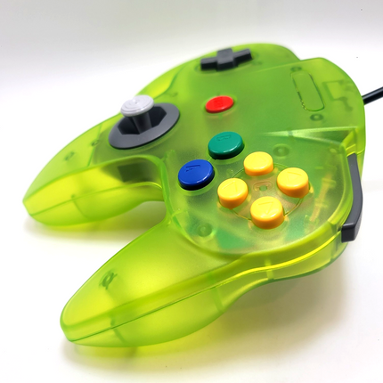 Nintendo 64 Wired Controller Extreme Green - TeknoGame®