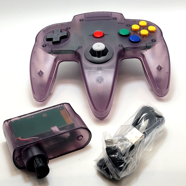 Nintendo 64 Wireless Controller Atomic Purple - TeknoGame®