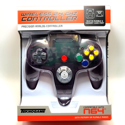 Nintendo 64 Wireless Controller Atomic Purple - TeknoGame®