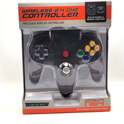 Nintendo 64 Wireless Controller Atomic Purple - TeknoGame®