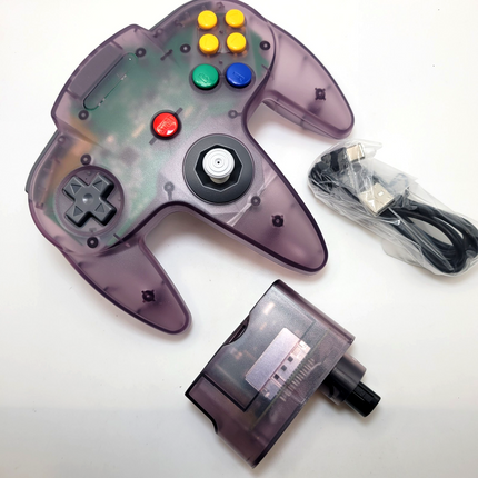 Nintendo 64 Wireless Controller Atomic Purple - TeknoGame®