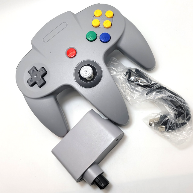 Nintendo 64 Wireless Controller Gray - TeknoGame®