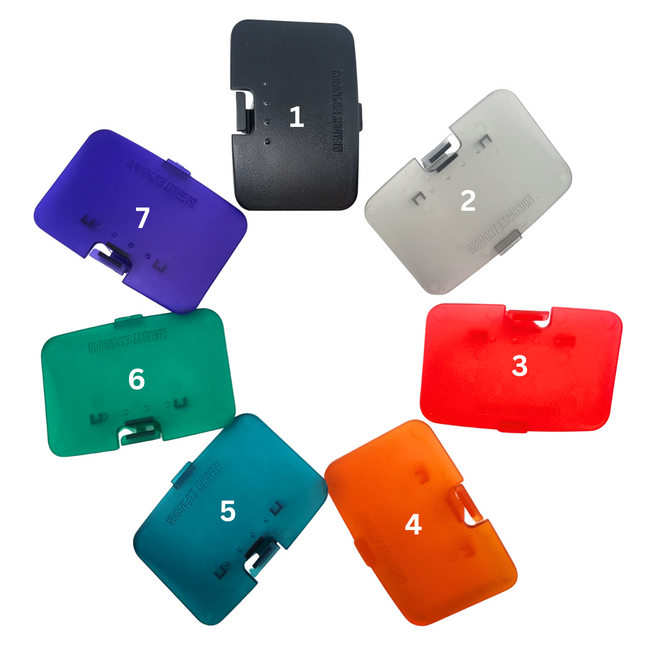 Nintendo 64 Jumper Pak Replacement Cover - Pick Color